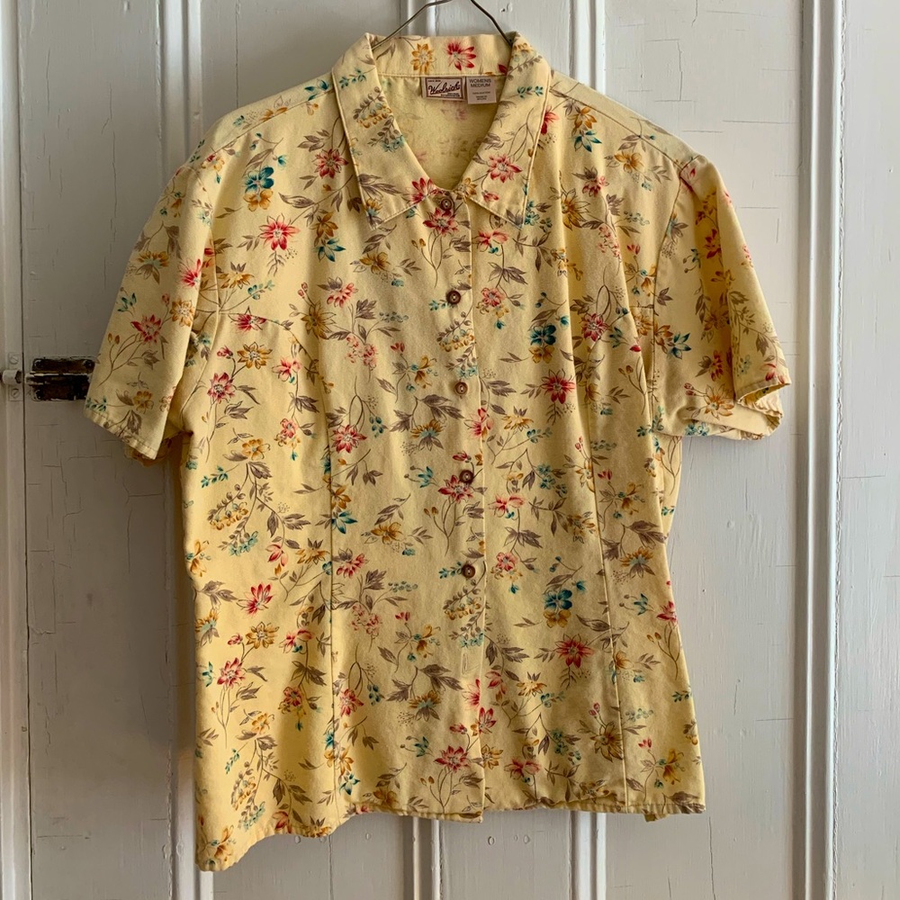 Floral Vintage Woolrich button down